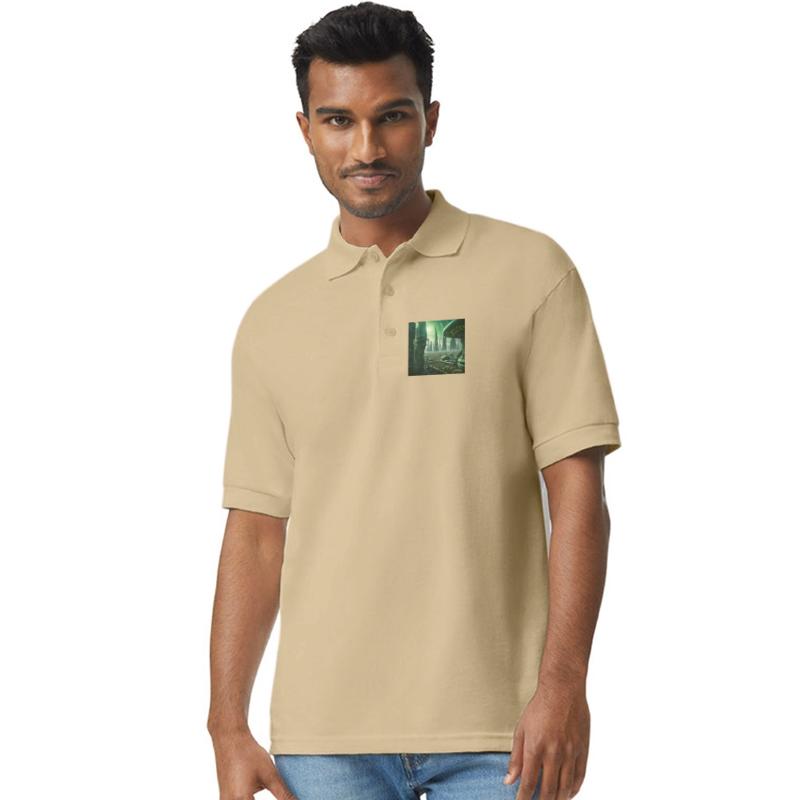 Futuristic Cityscape with Alien Planets