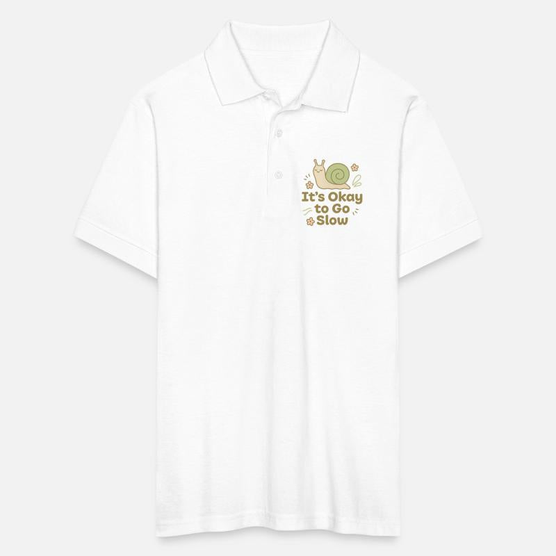 Gentle Snail with Positive Message