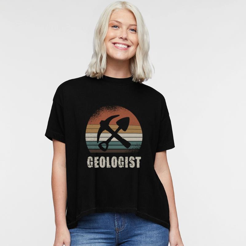 Geologist Retro Style Design for Rock Lovers