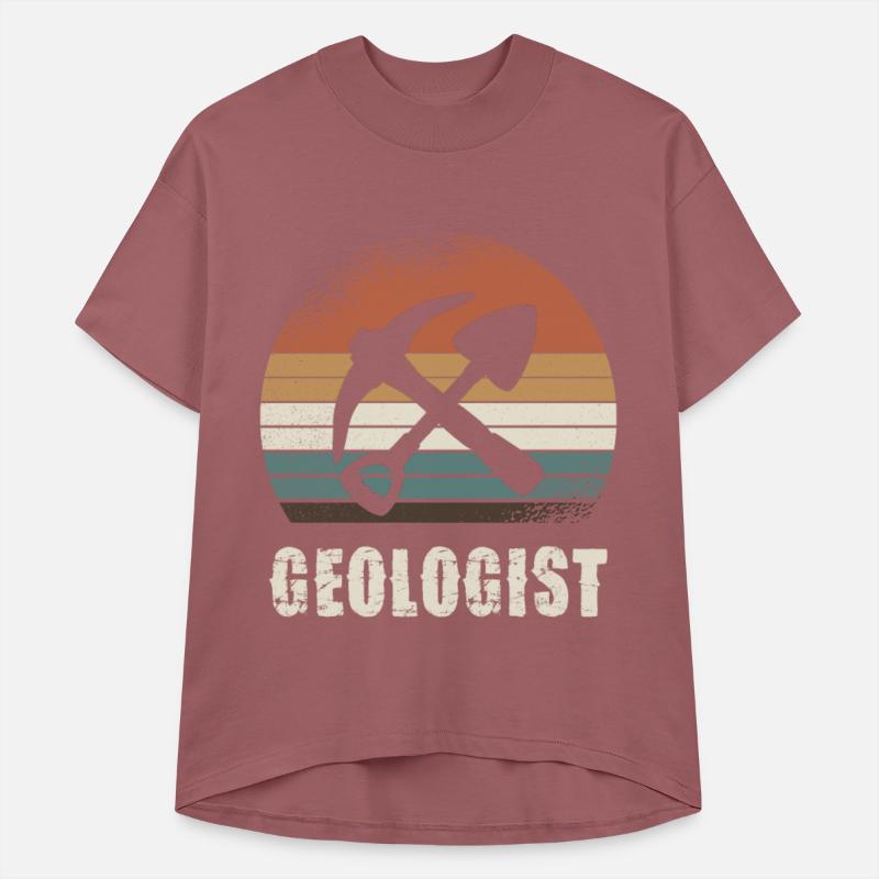 Geologist Retro Style Design for Rock Lovers