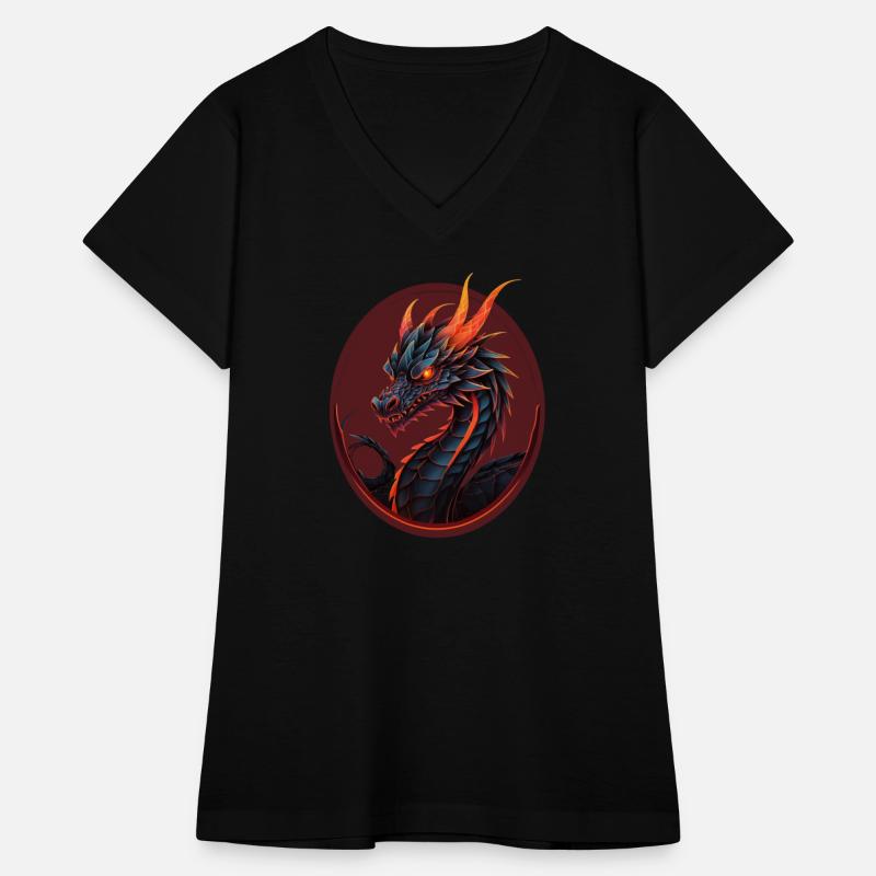 GEOMETRIC DARK DRAGON