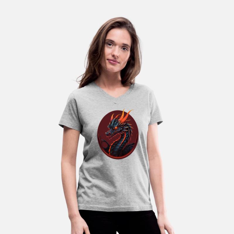 GEOMETRIC DARK DRAGON