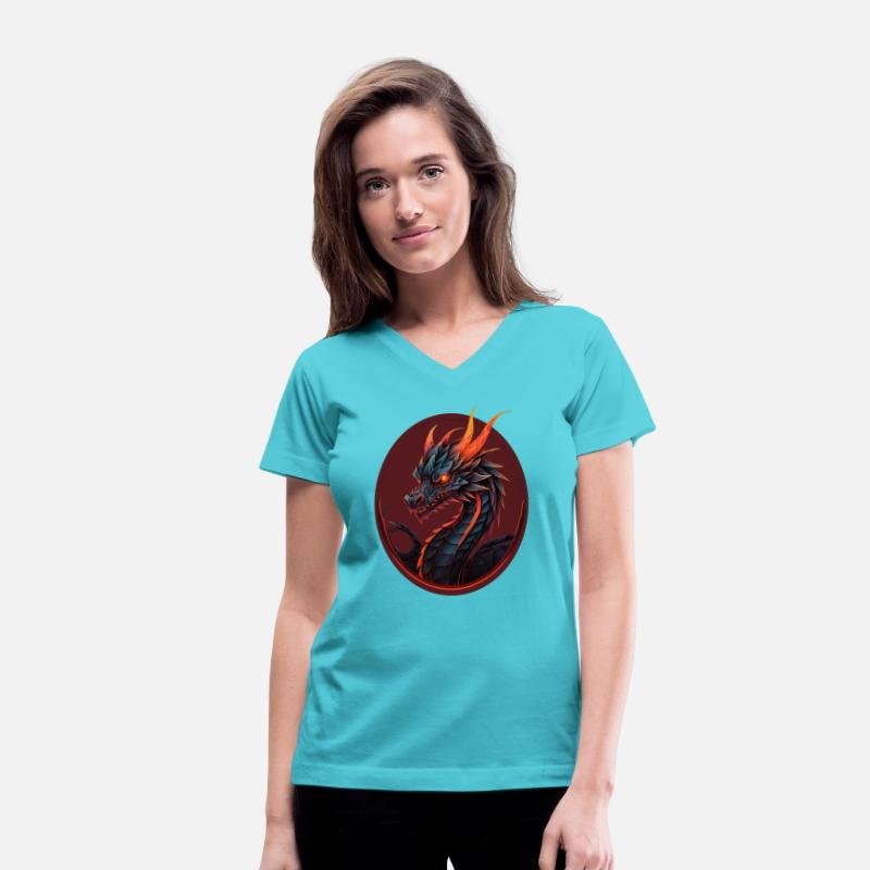 GEOMETRIC DARK DRAGON