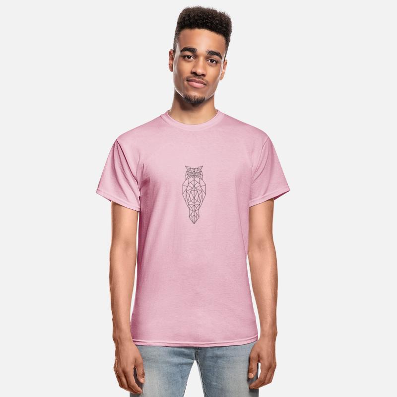 Geometric Owl Unisex T-Shirt – Smart. Sharp. Silen