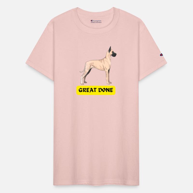 German Great Done dog is a large-sized dog