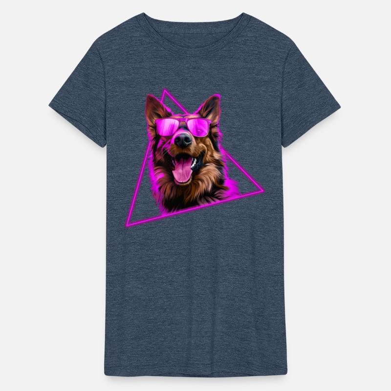 German Shepherd With Sunglasses