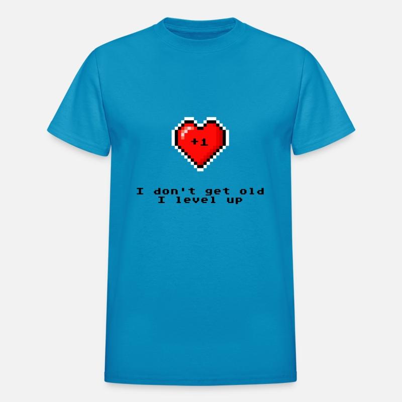 Getting old getting old birthday heart retro game