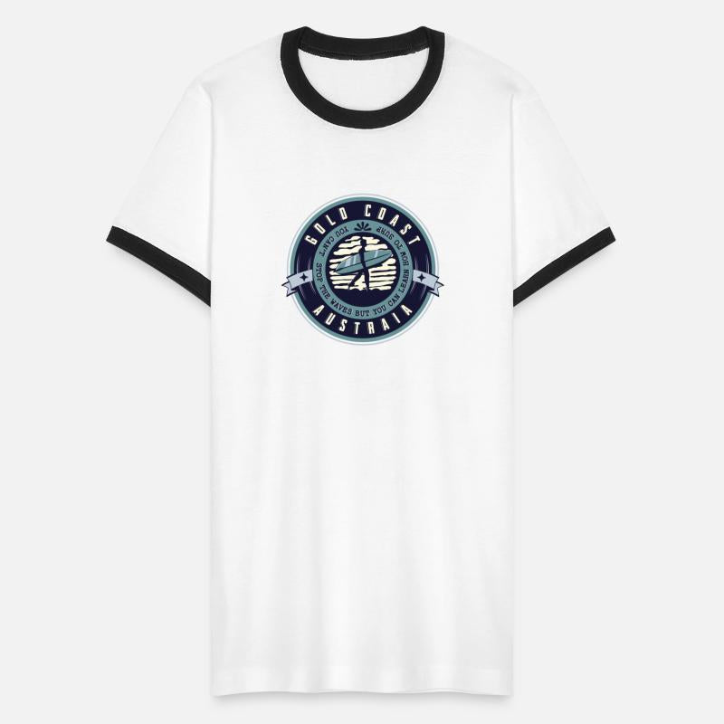 Gold Coast Australia Retro Surf Quote