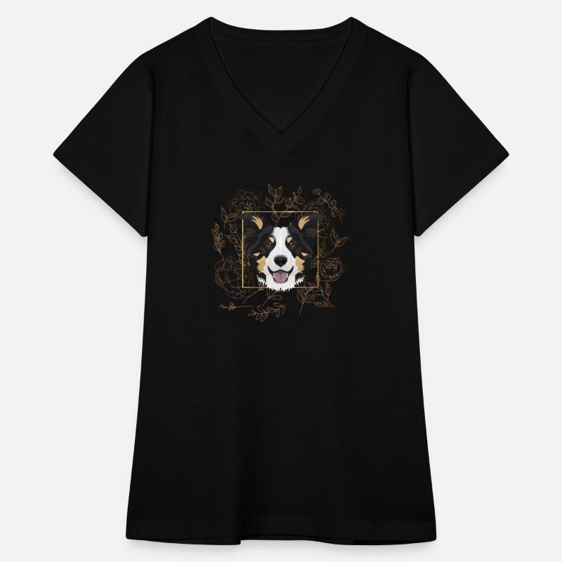 Golden Dog Border Collie