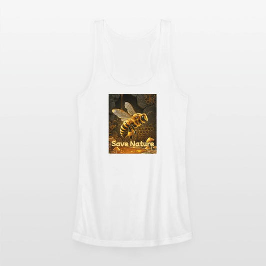 Golden Honeybee Save Nature Design