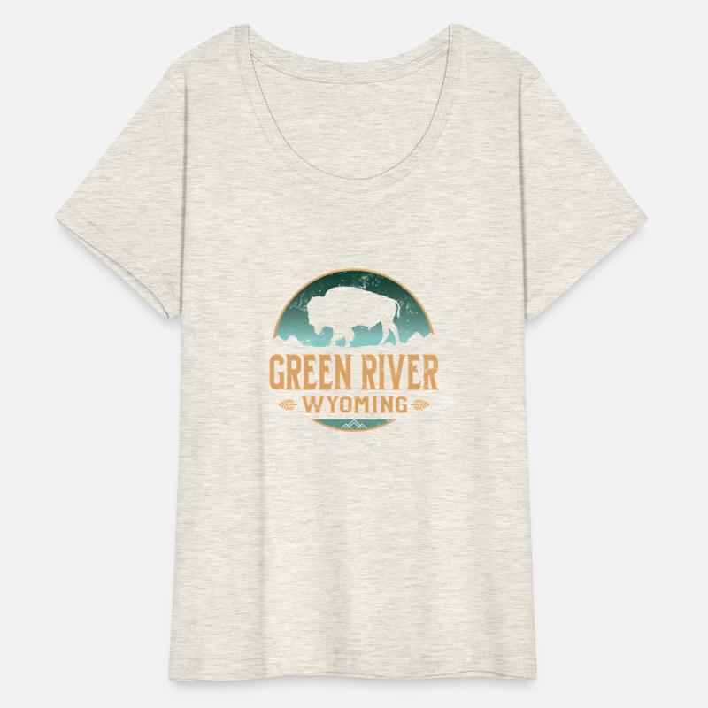 Green River Wyoming Wy Buffalo Bison