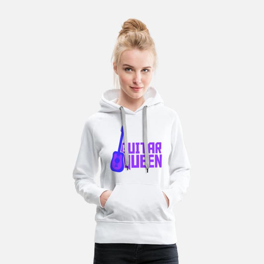 Guitar Queen Guitarist Text Bassist Woman Quote