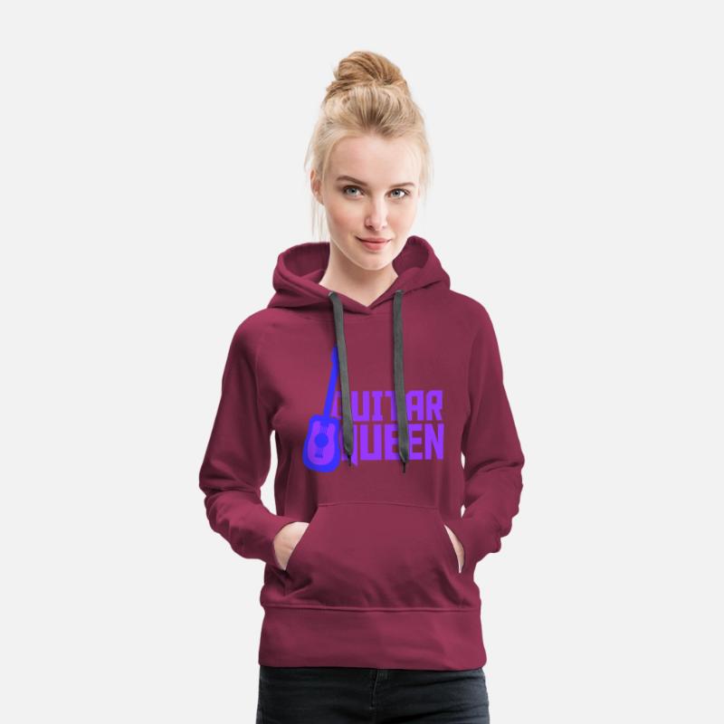 Guitar Queen Guitarist Text Bassist Woman Quote