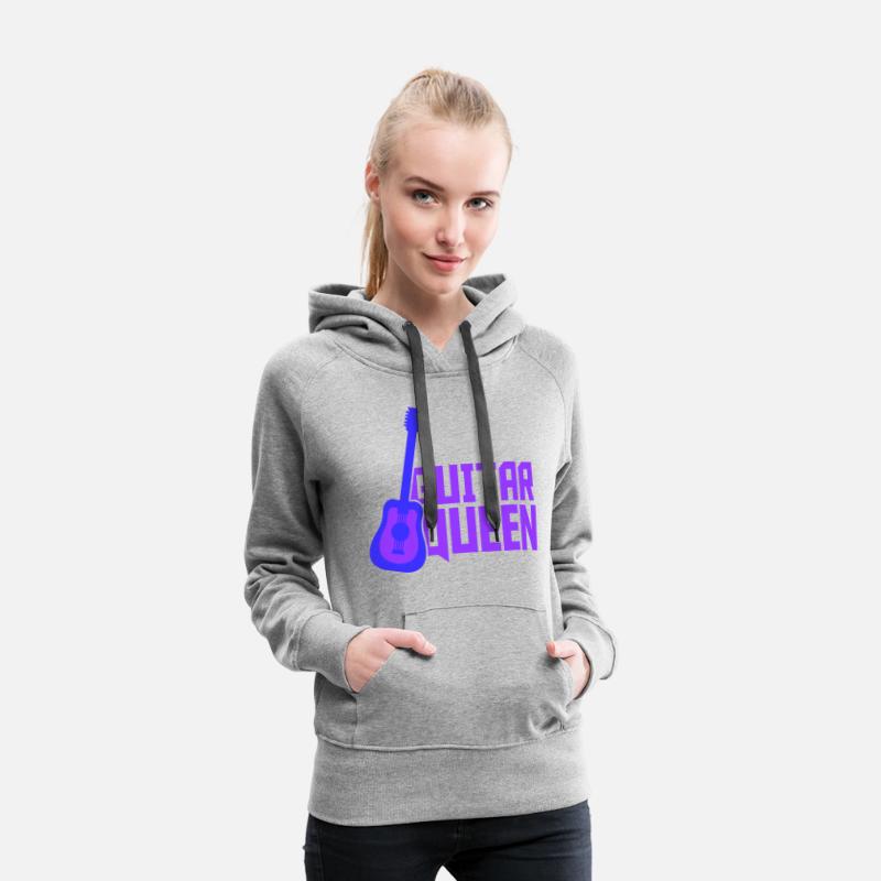 Guitar Queen Guitarist Text Bassist Woman Quote