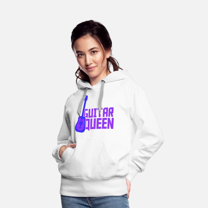 Guitar Queen Guitarist Text Bassist Woman Quote