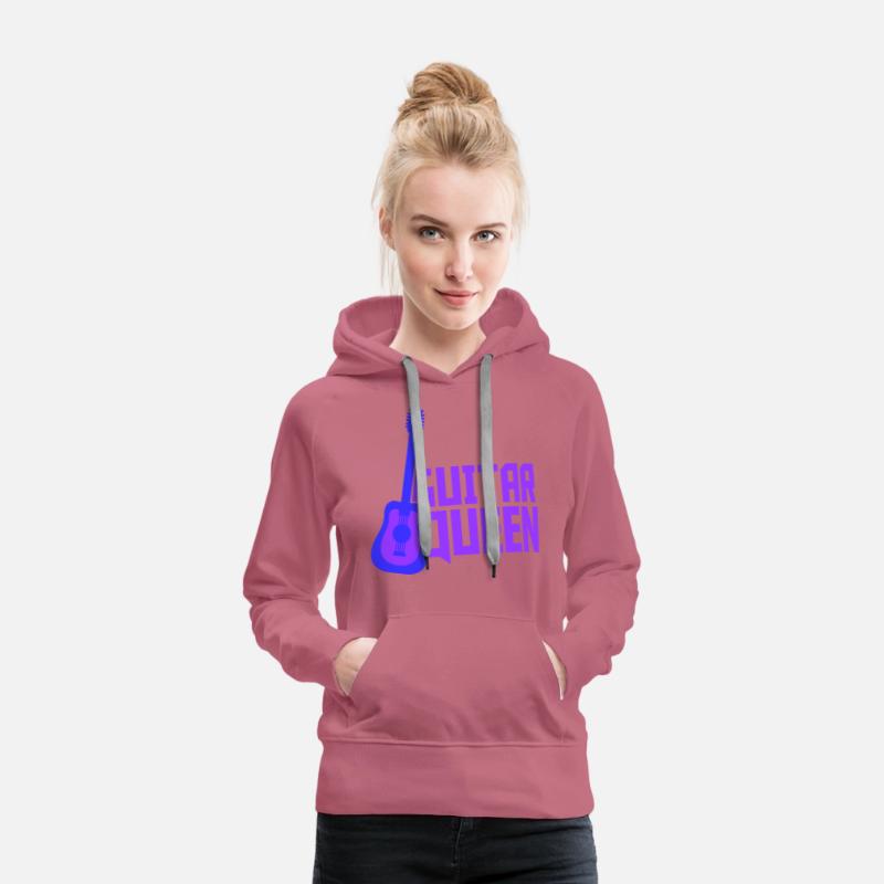 Guitar Queen Guitarist Text Bassist Woman Quote