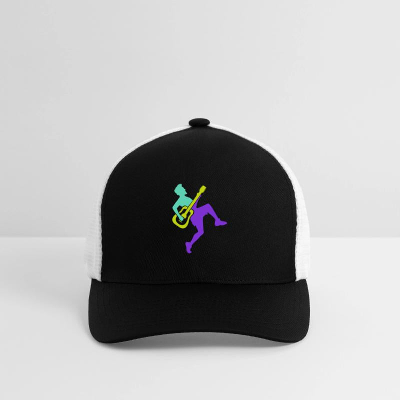 Guitarist Guitar Playing Rock Music Bassist Man