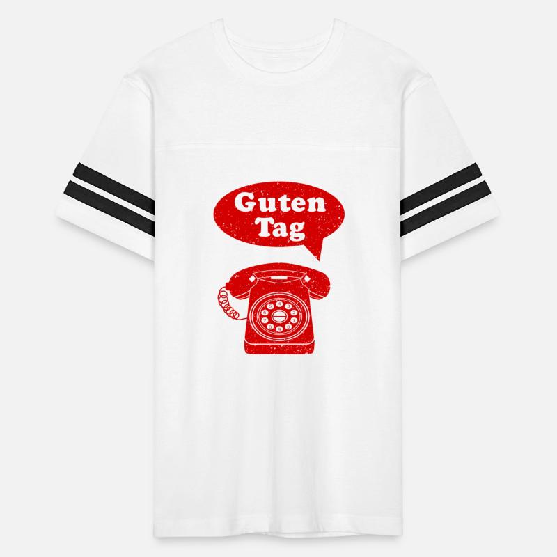 Guten Tag German Language Retro Phone