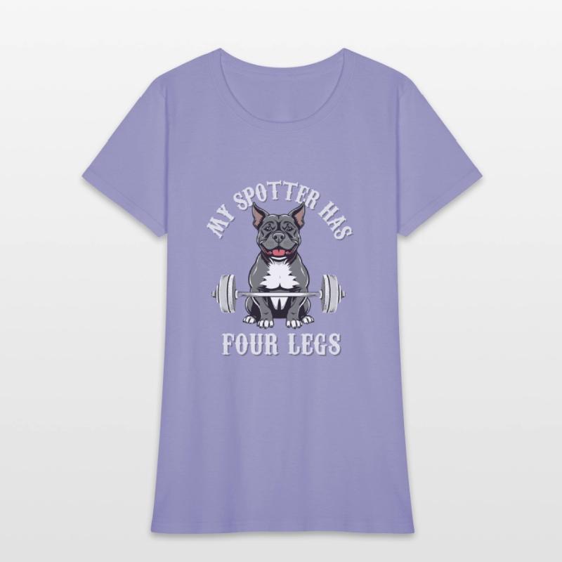 Gym Dog Fitness Weightlifting Pitbull APBT Gains