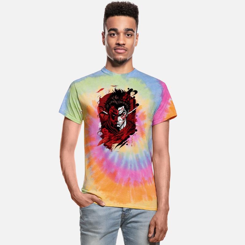 half samurai half cyborg cyberpunk