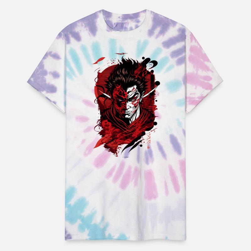 half samurai half cyborg cyberpunk