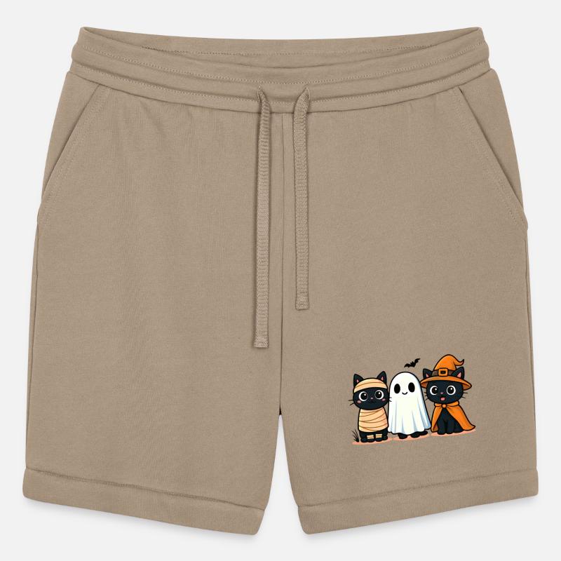 Halloween Cute Cat Trio Design