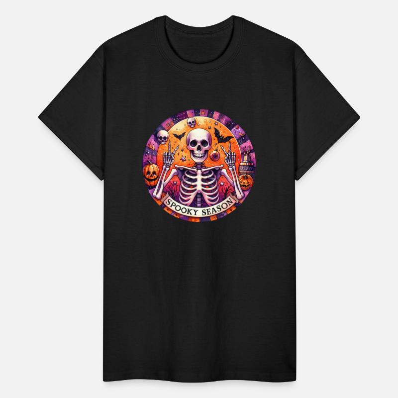 Halloween Spooky skeleton Graphic Fall Season