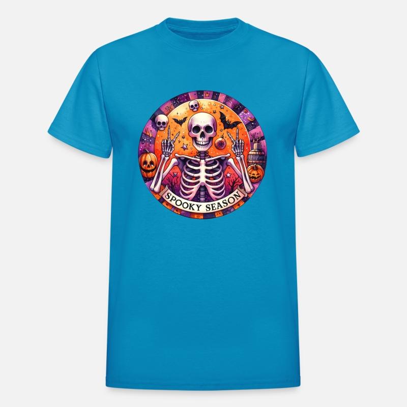 Halloween Spooky skeleton Graphic Fall Season