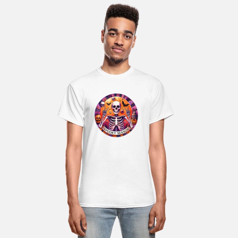 Halloween Spooky skeleton Graphic Fall Season