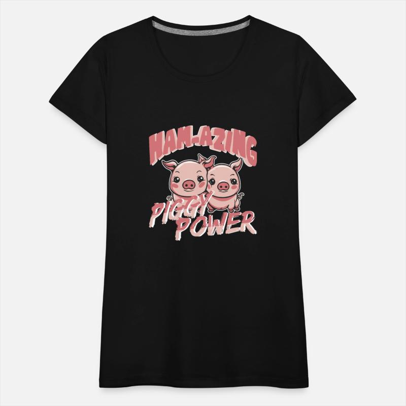 Ham-azing Piggy Power Pig love Farmer