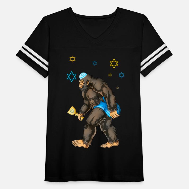 Hanukkah Menorah Bigfoot Funny Chanukah Jewish