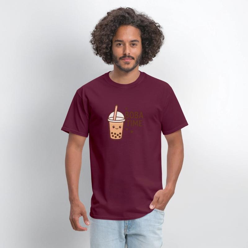 Happy Boba Time – Cute Bubble Tea Art