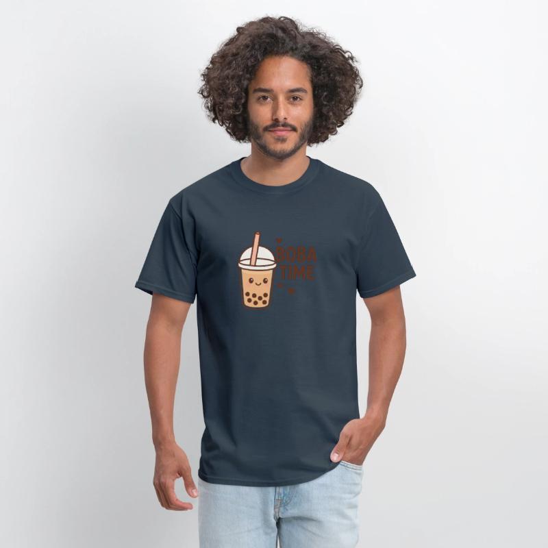 Happy Boba Time – Cute Bubble Tea Art