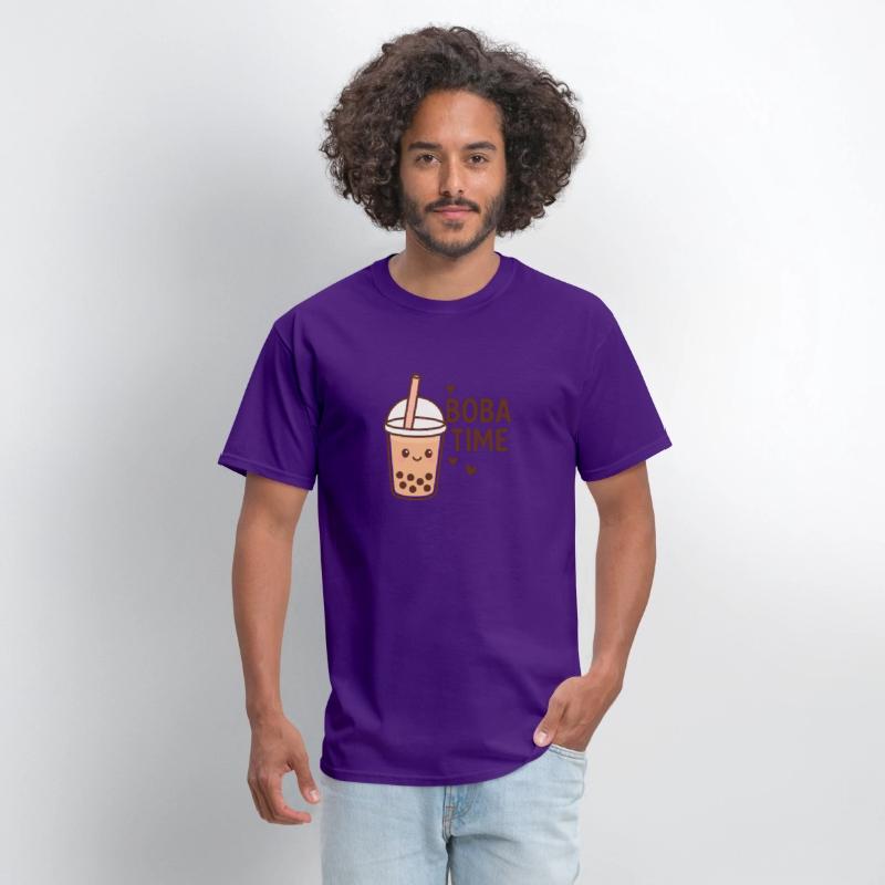 Happy Boba Time – Cute Bubble Tea Art