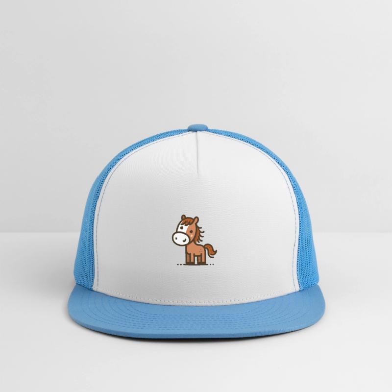 Happy Stick Figure Horse