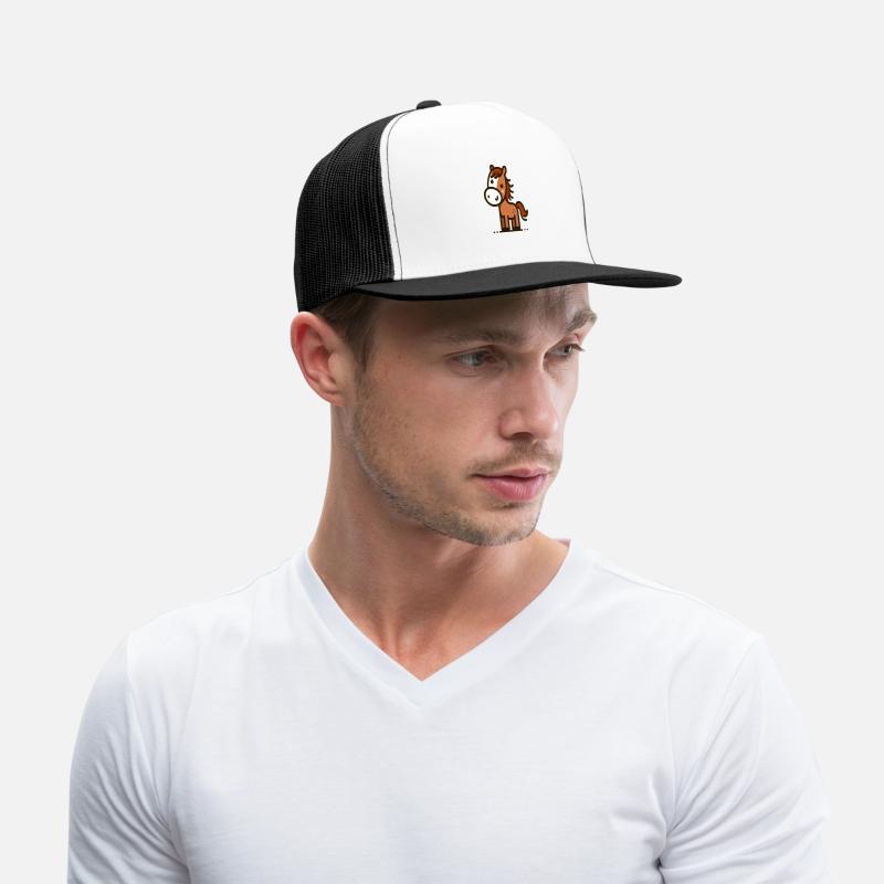 Happy Stick Figure Horse