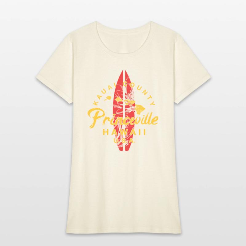 Hawaii Princeville Kauai Hawaiian Surfing