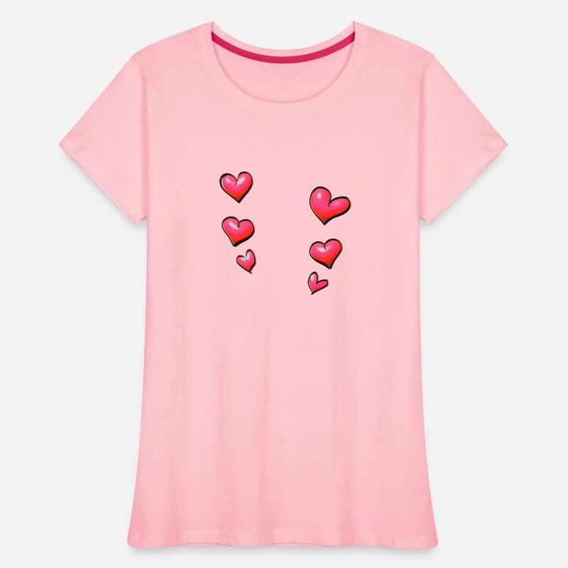 Hearts symbol love pink heart pattern