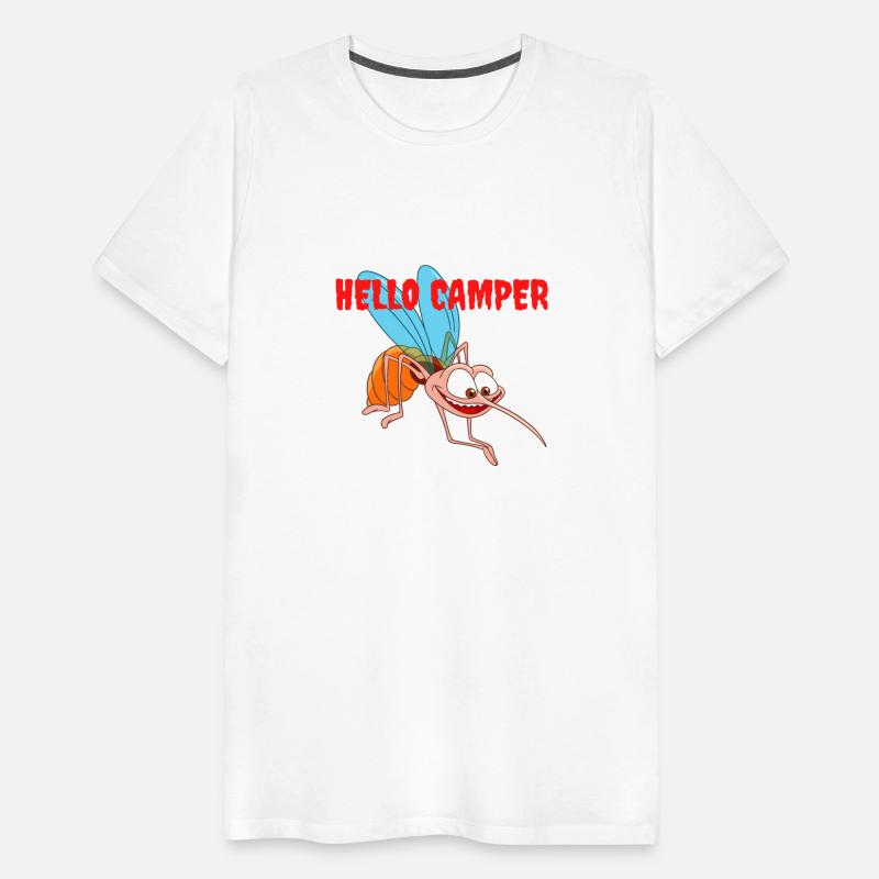 Hello camper | Cute mosquito ready to taste you