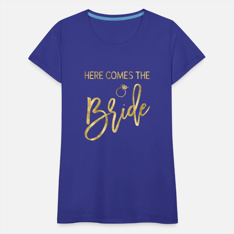 Here Comes The Bride Dark Yellow Bachelorette Part