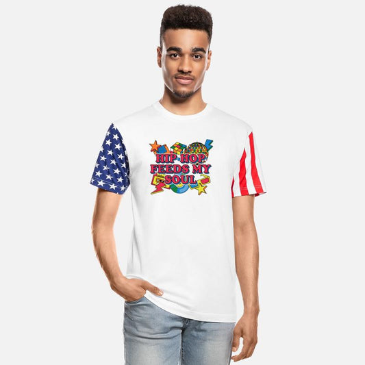 Hip Hop Feeds My Soul Retro 1990 Vintage Music Son