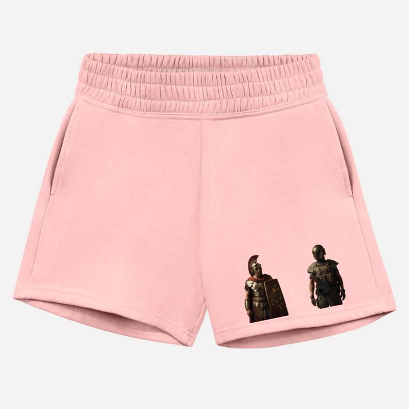 Historical Warrior and Modern Soldier Duo