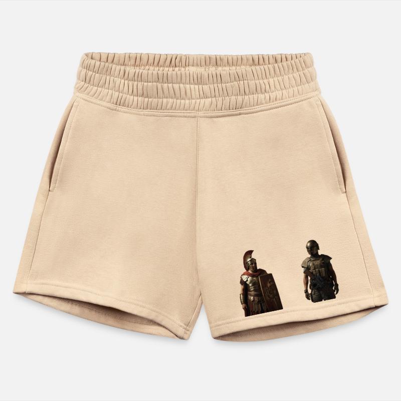 Historical Warrior and Modern Soldier Duo