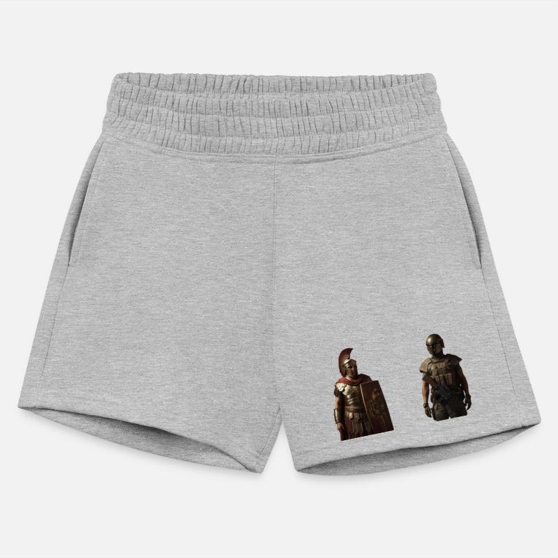 Historical Warrior and Modern Soldier Duo