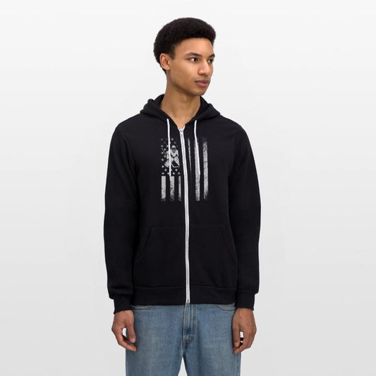 Hockey usa flag kipper