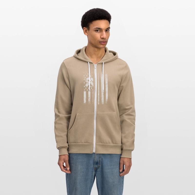 Hockey usa flag kipper