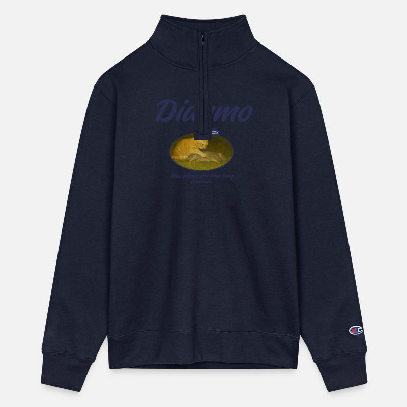 Humorous Cat Mouse Friendship Design