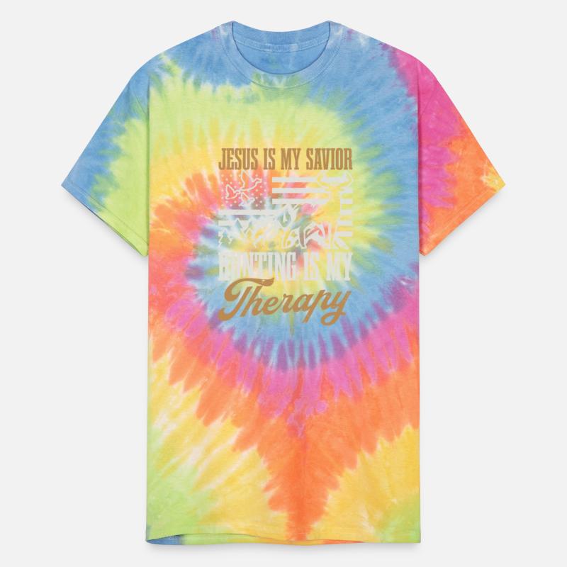 Hunting American Flag Jesus Savior Hunting Therapy