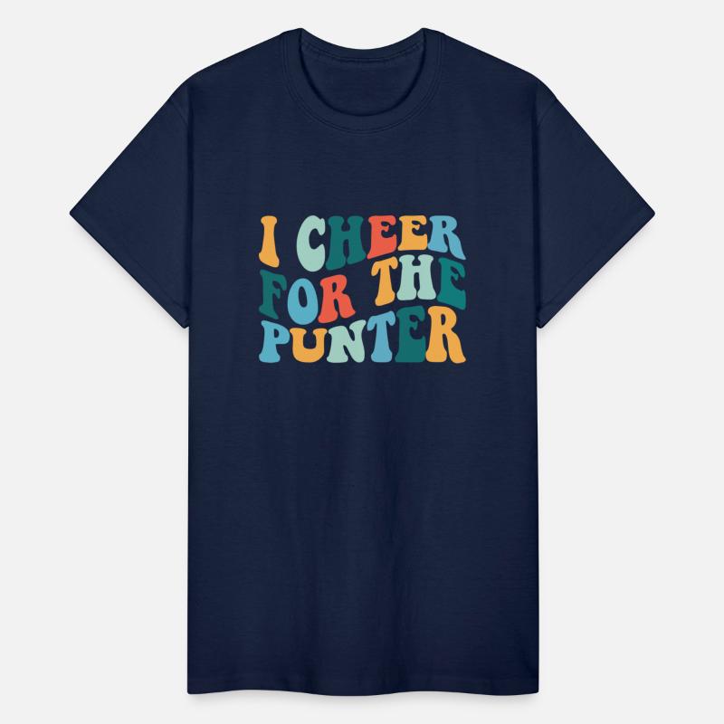 I Cheer For The Punter Funny Tee