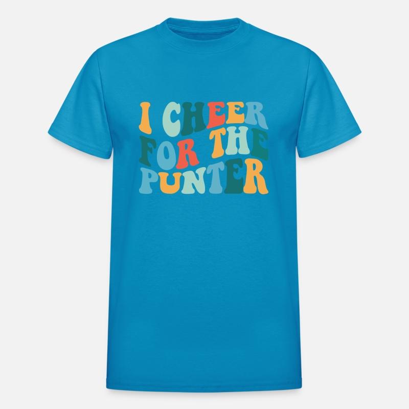 I Cheer For The Punter Funny Tee